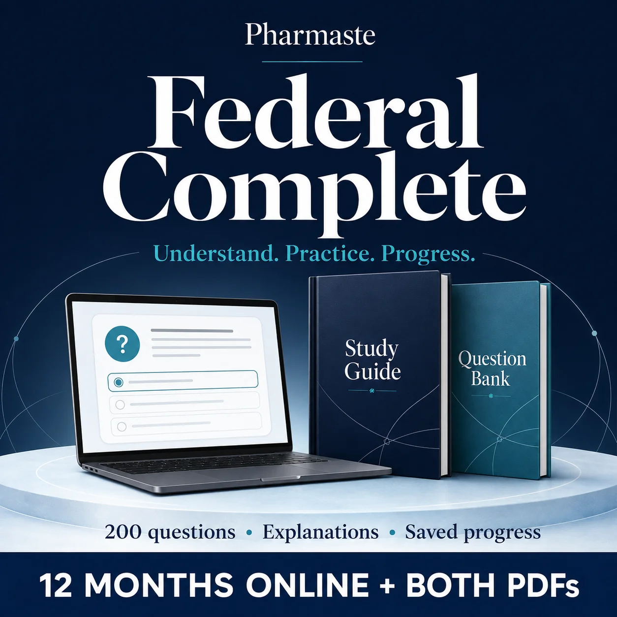 Federal Complete: 12 months online and both PDFs